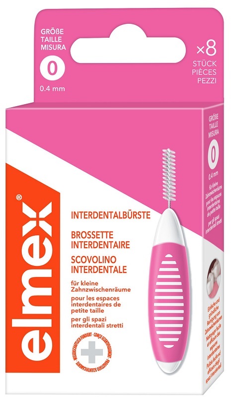 ELMEX Interd.Brush 4mm Pink