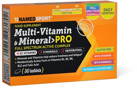 Multi Vitamin E Mineral Pro 30 Compresse