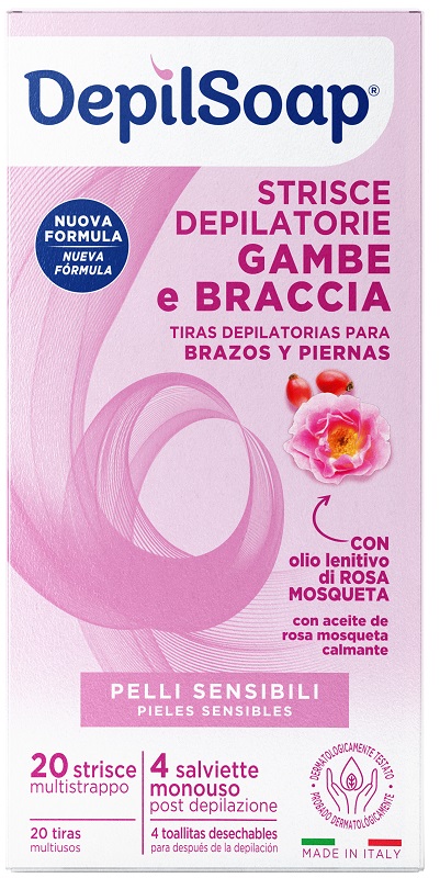 DEPILSOAP NEW STRISCE CORP PD 20PZ