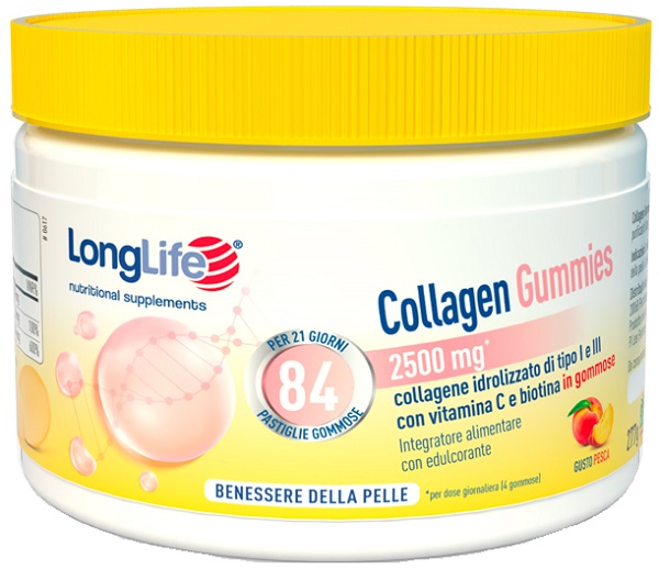 LONGLIFE COLLAGEN GUMMIES 84pz