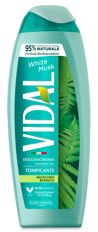 VIDAL NEW D/S WHITE MUSK 250 ML