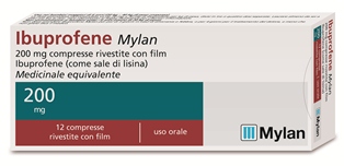 Ibuprofene 12 Compresse Rivestite 200mg Mylan