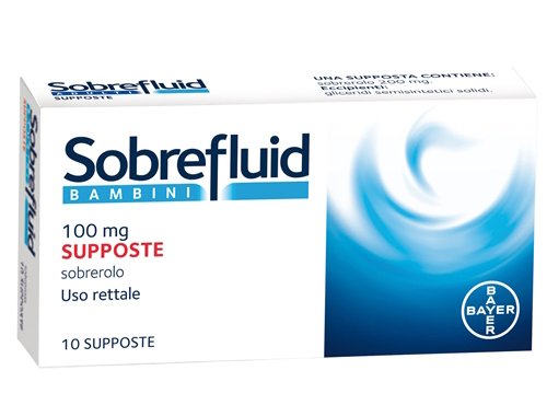 Sobrefluid*bb 10supp 100mg