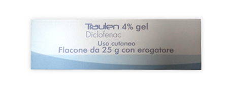 Traulen Gel Fl 25g 4% C/erog