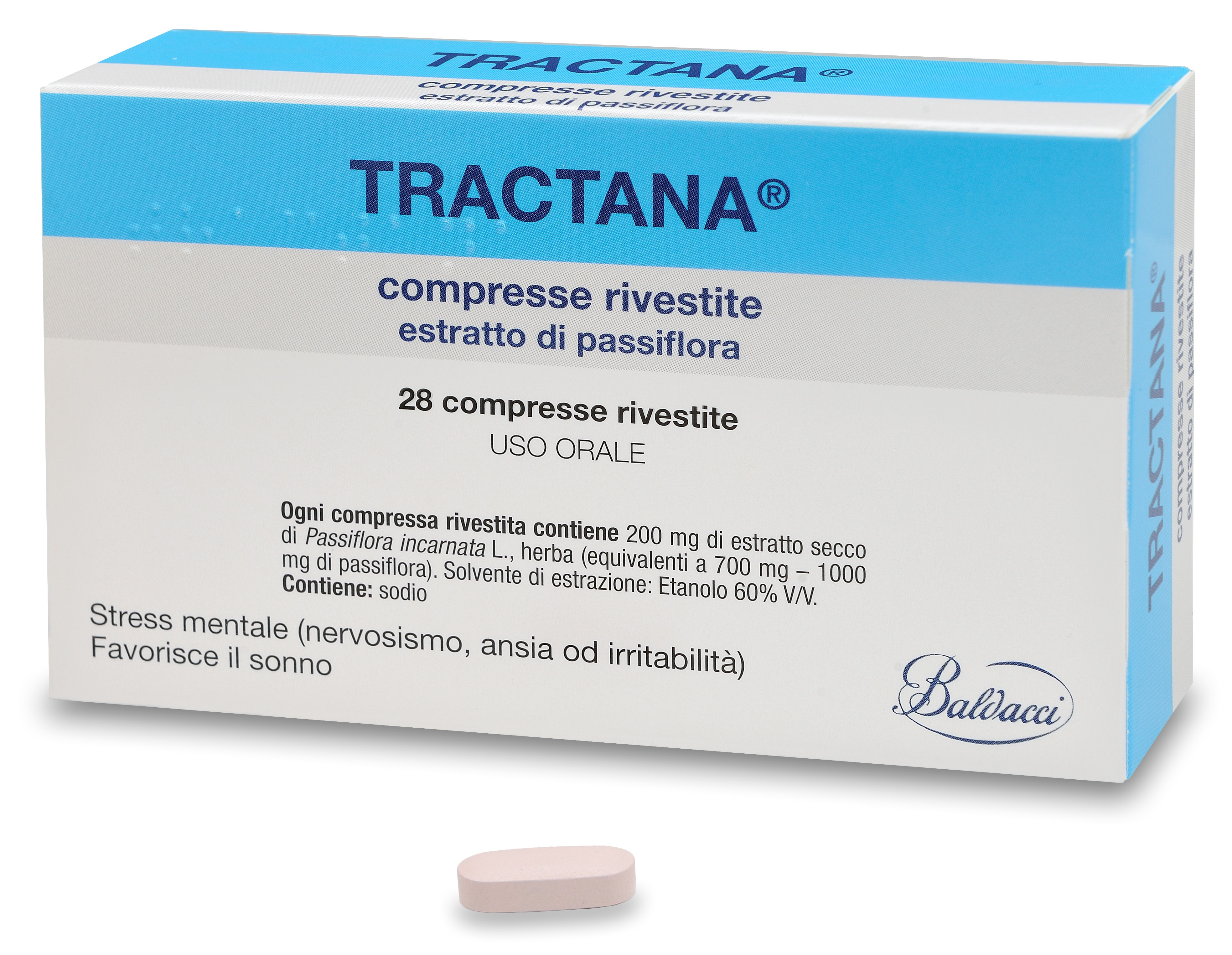 Tractana 200mg 28 Compresse Rivestite