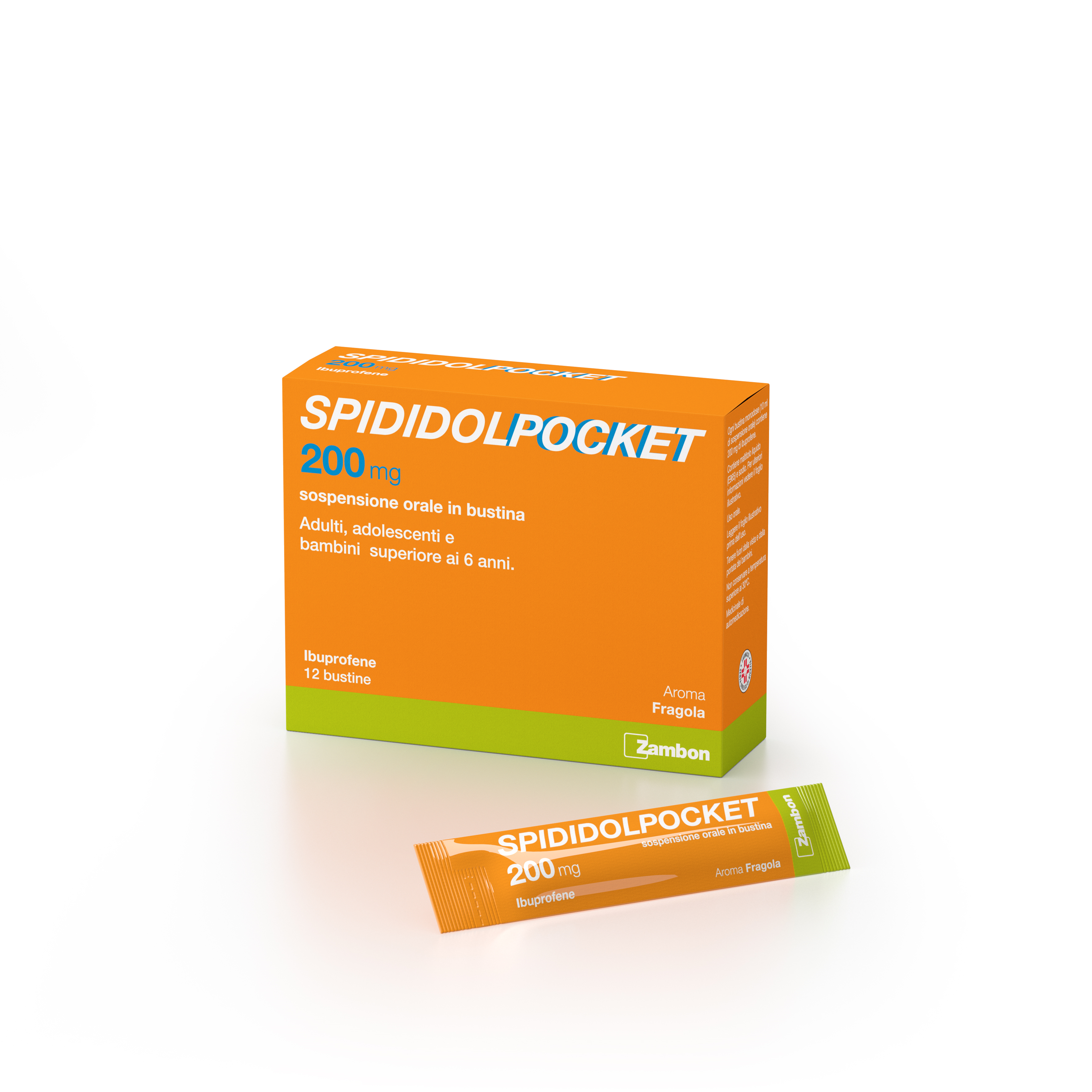 Spididolpocket Ibuprofene 200mg Sospensione Orale 12 Bustine