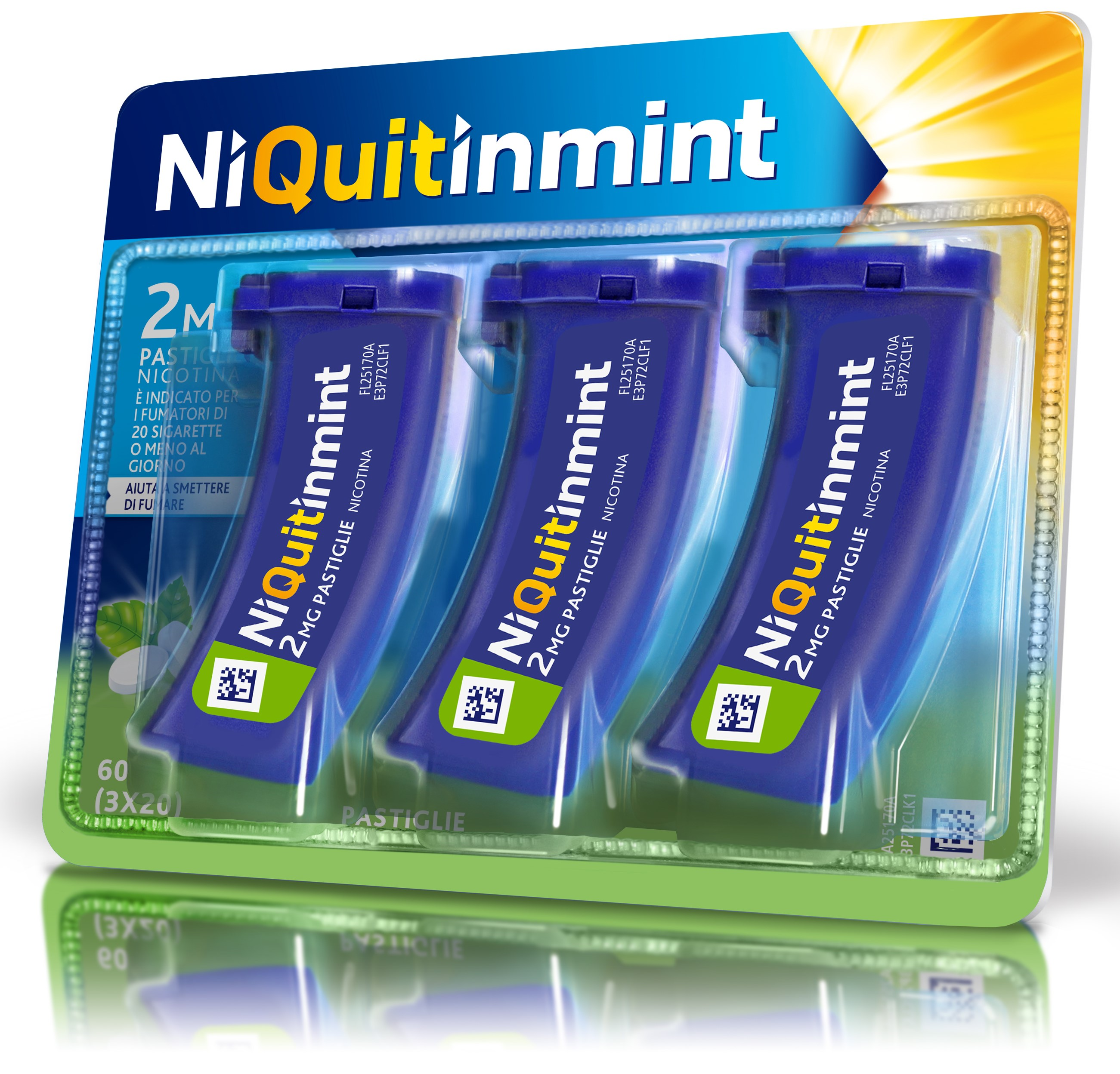 Niquitin Mint 60 Pastiglie 2mg