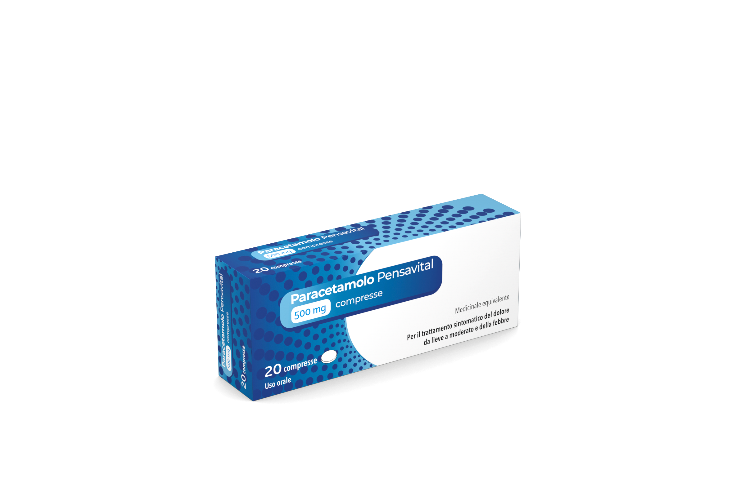 PARACETAMOLO 500mg 20Cpr PNS