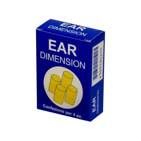 Farvisan Ear Dimension Tappo Auricolare In Spugna 4 Pezzi