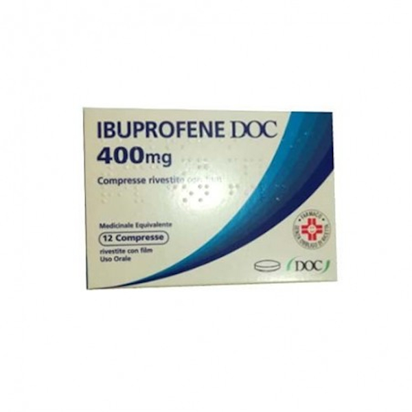 Ibuprofene 400mg 12 Compresse Doc