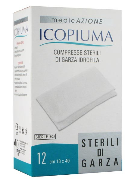 Icopiuma Compresse Sterili Tnt 36 X 40cm 12 Pezzi