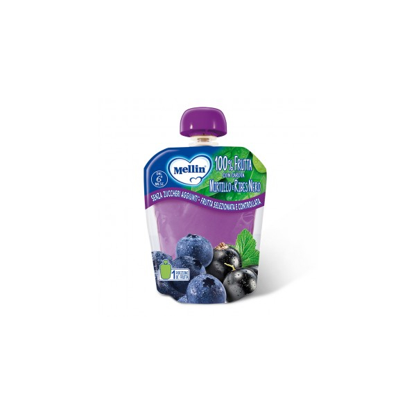 Mellin Pouch Mirtillo Ribes 90g