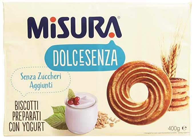 MISURA Biscotti Con Yogurt Senza Zucchero 400 G