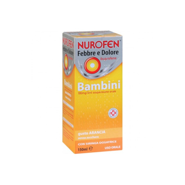 Nurofen Febbre E Dolore Bambini 100mg/5ml