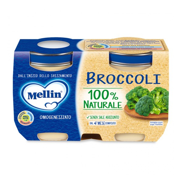 Omogeneizzato Mellin Broccoli 2x125g