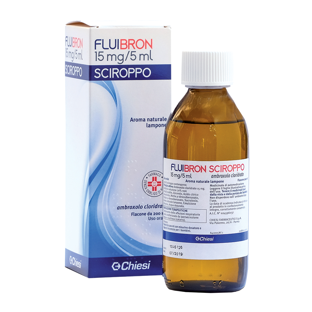 Fluibron Sciroppo 200ml 15mg / 5ml