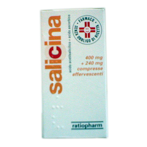 Salicina*10cpr Eff 400mg+240mg