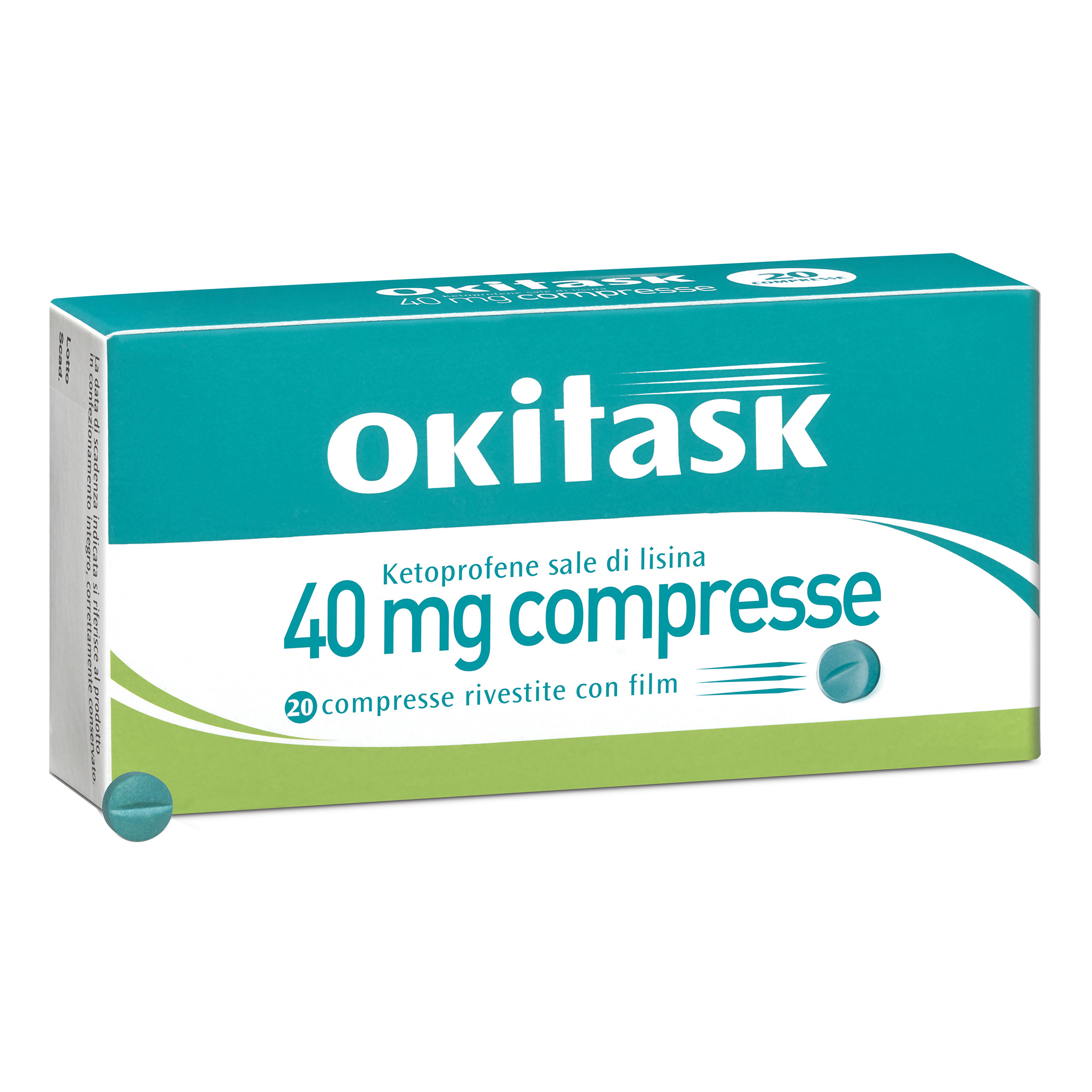 Okitask 20 Compresse Rivestite 40mg