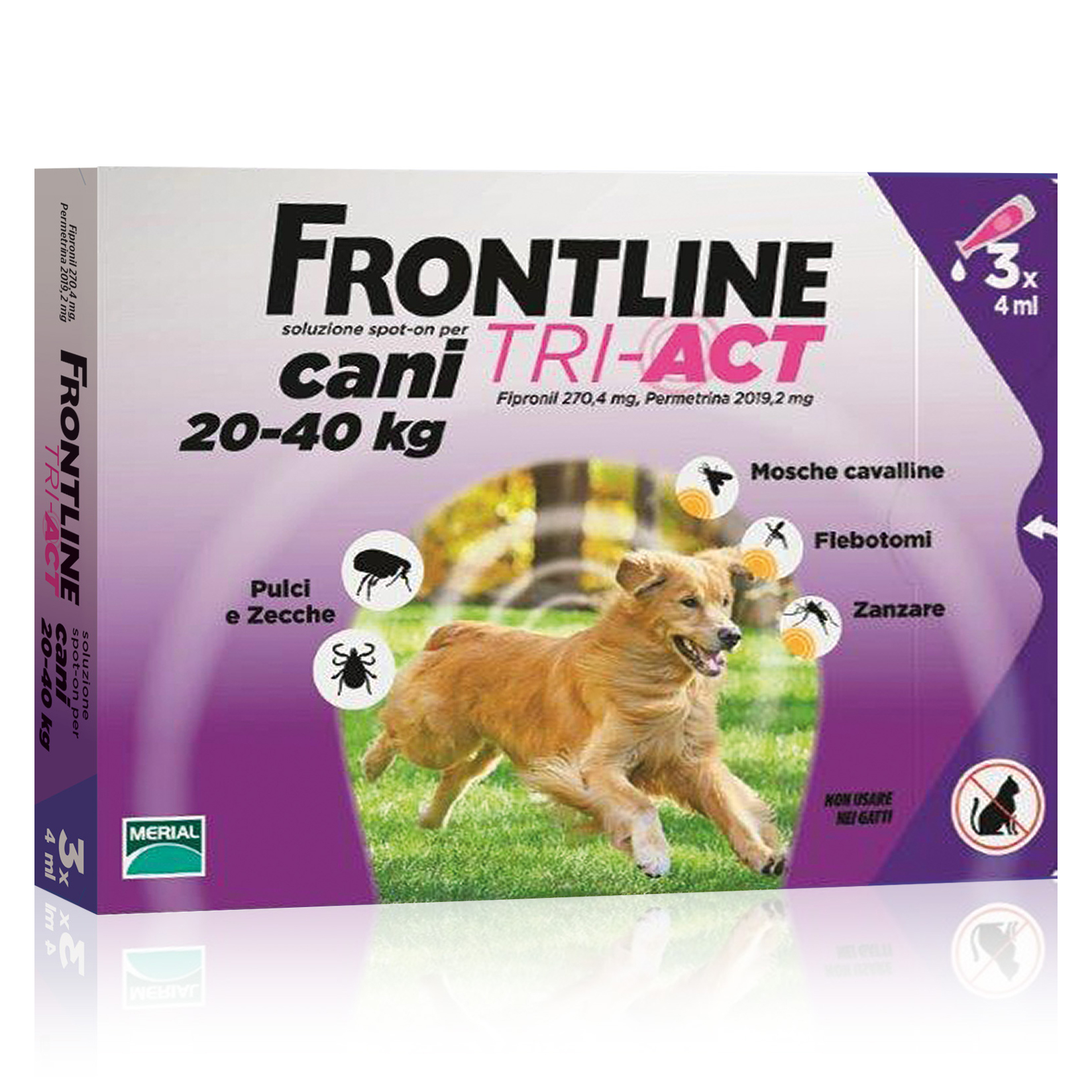 Frontline Tri-act*3pip 4ml