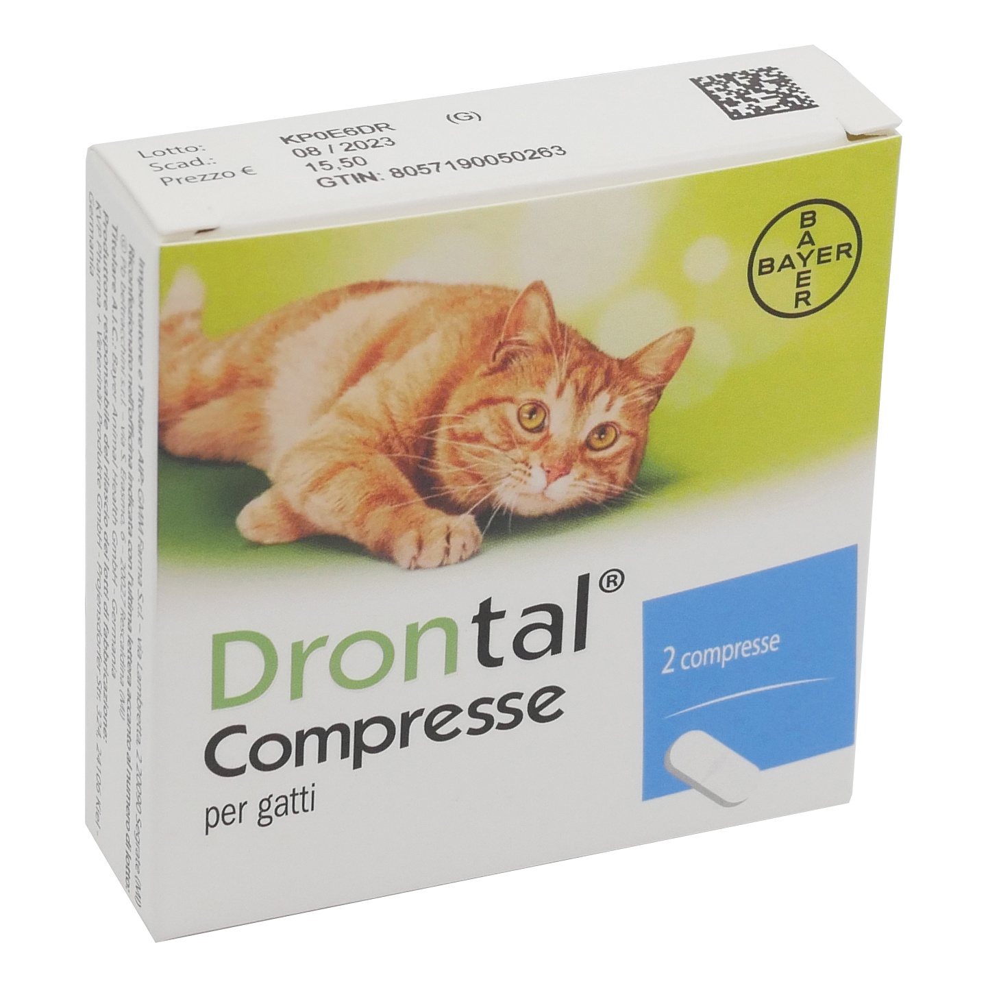 DRONTAL*GATTO 2CPR GMM