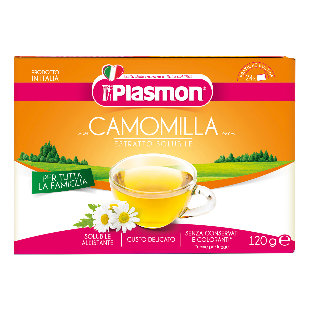 PLASMON Camomilla 24 Bustine