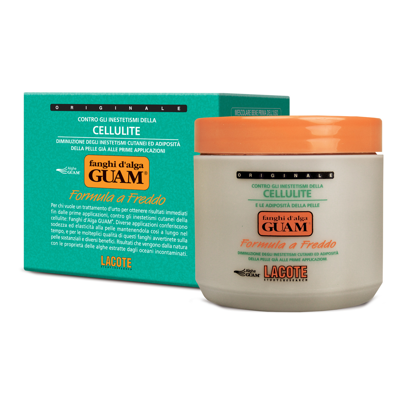 GUAM Fango Alga Freddo 500g + Campione