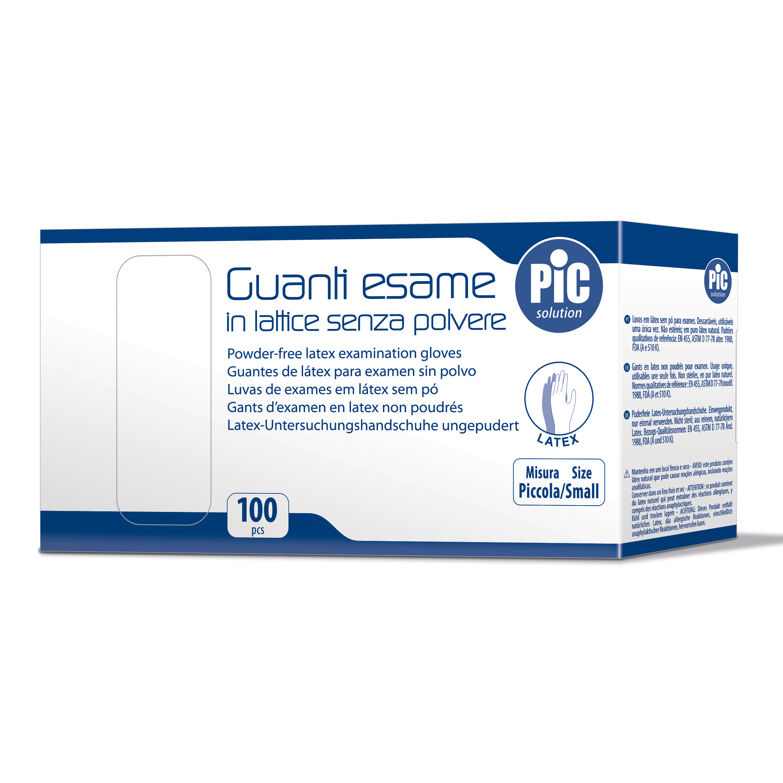 Guanto 344523 Es Lat Pf M 100p