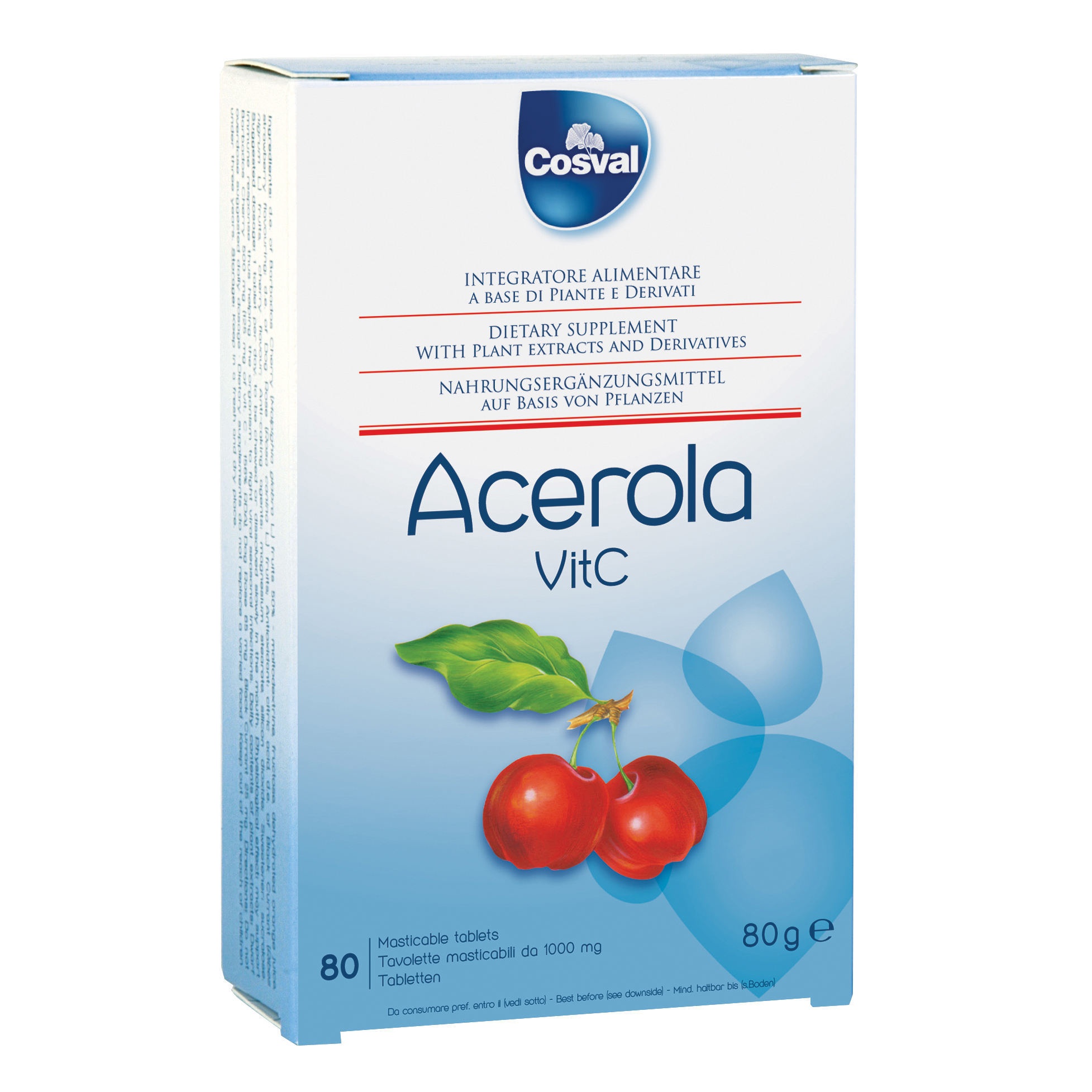 ACEROLA+Vitamina C 80 Tavolette