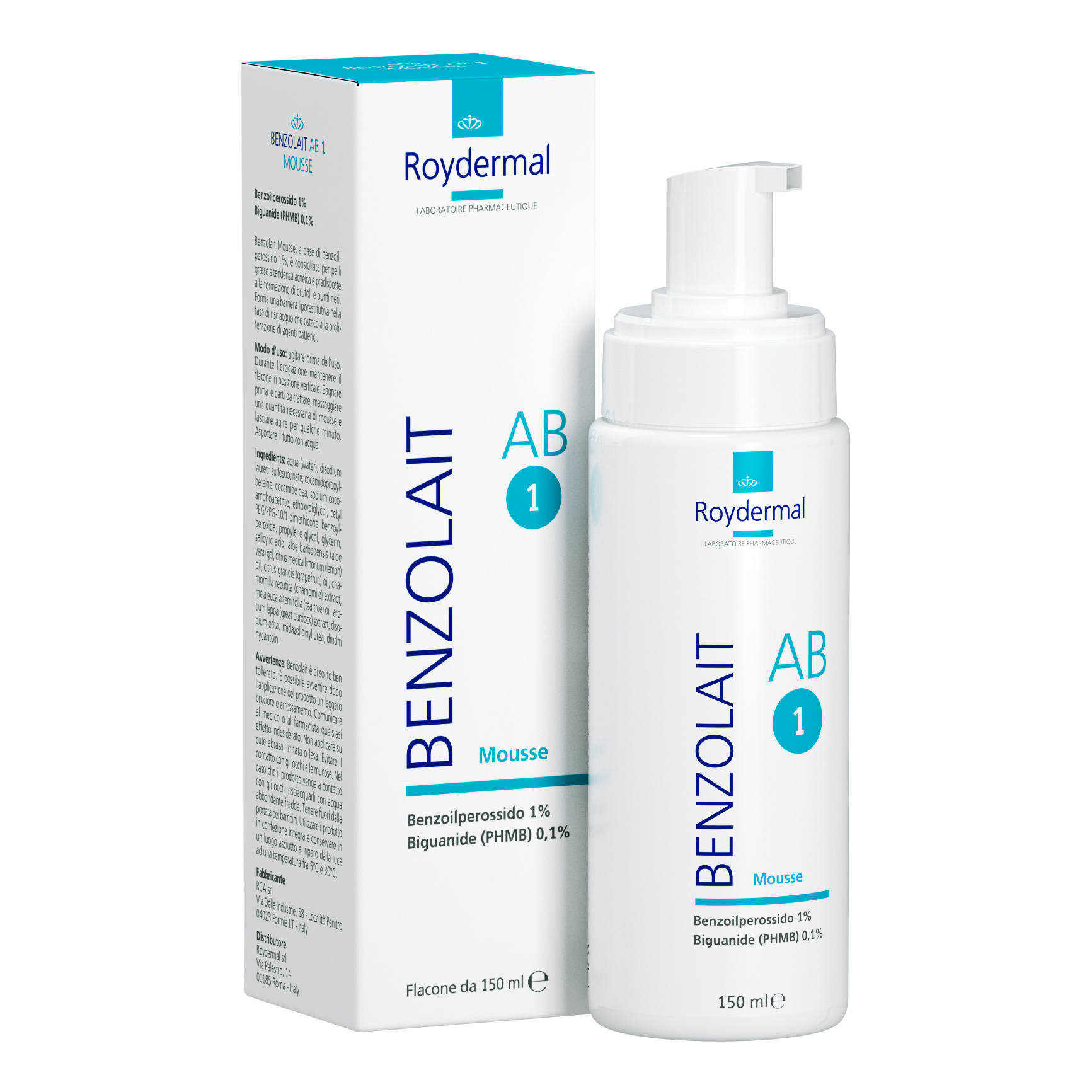 Benzolait Ab1 Mousse Det 150ml