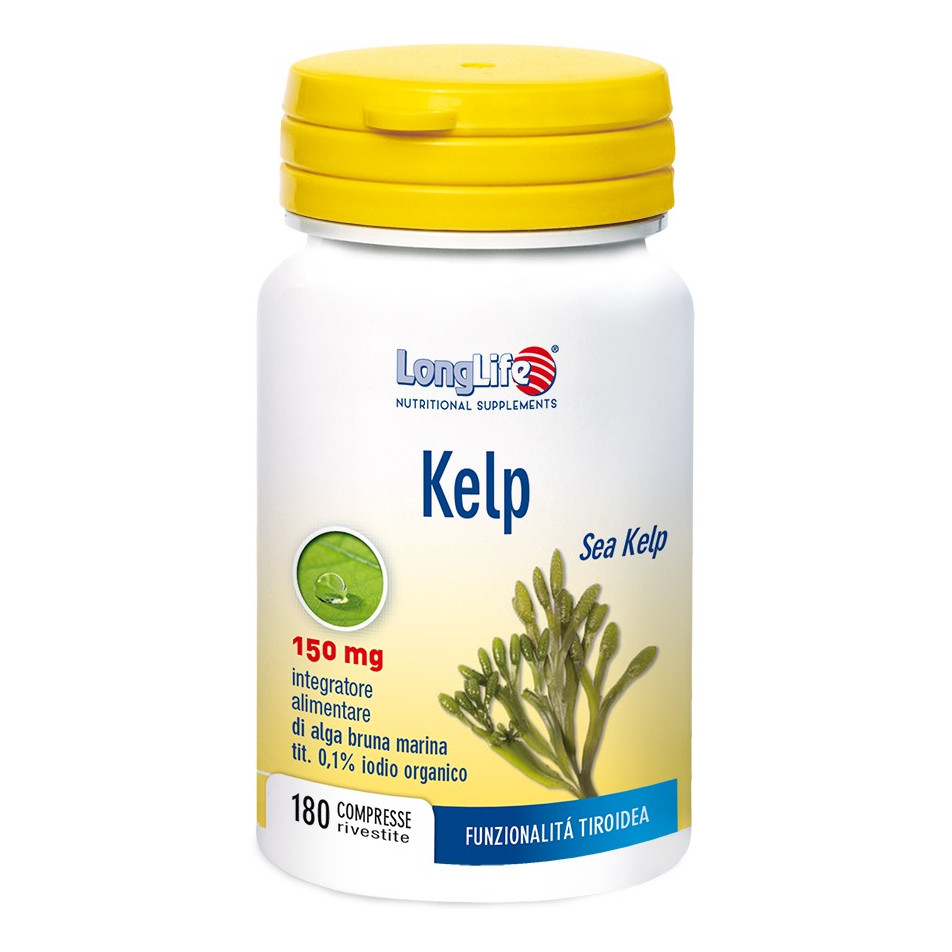 Longlife Kelp Alga Bruna 180 Compresse