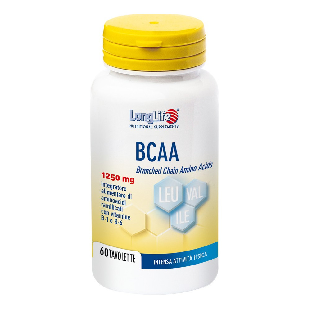 Longlife Bcaa 60 Tavolette 1250mg