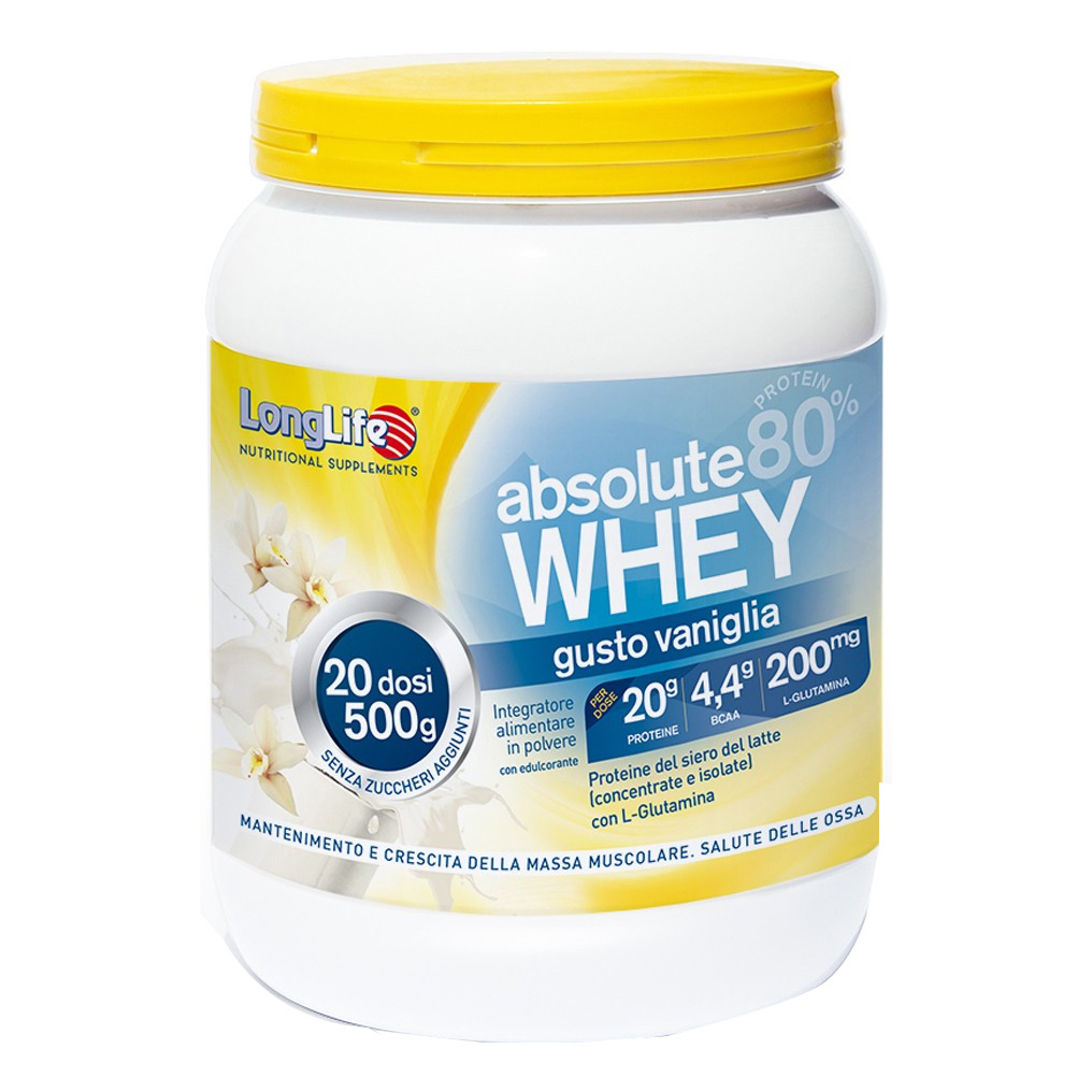Longlife Absolut Whey Vaniglia 500