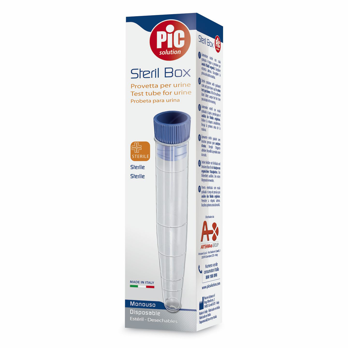 Pic Provetta Analisi Urine 12ml