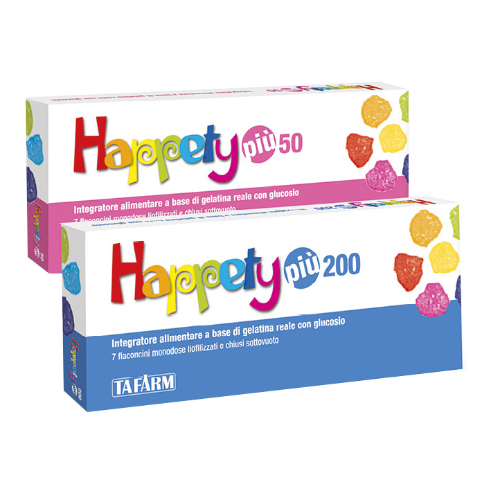 HAPPETY PIU 50 Alim.7 Fl 50mg