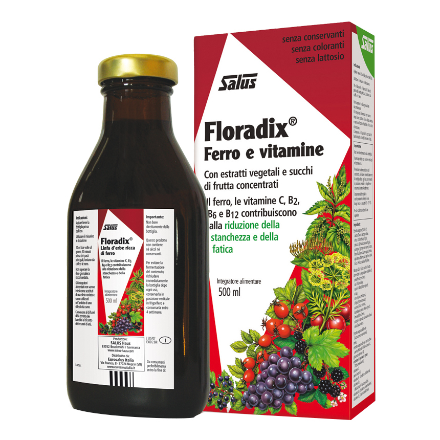 FLORADIX Integratore Ferro 500ml