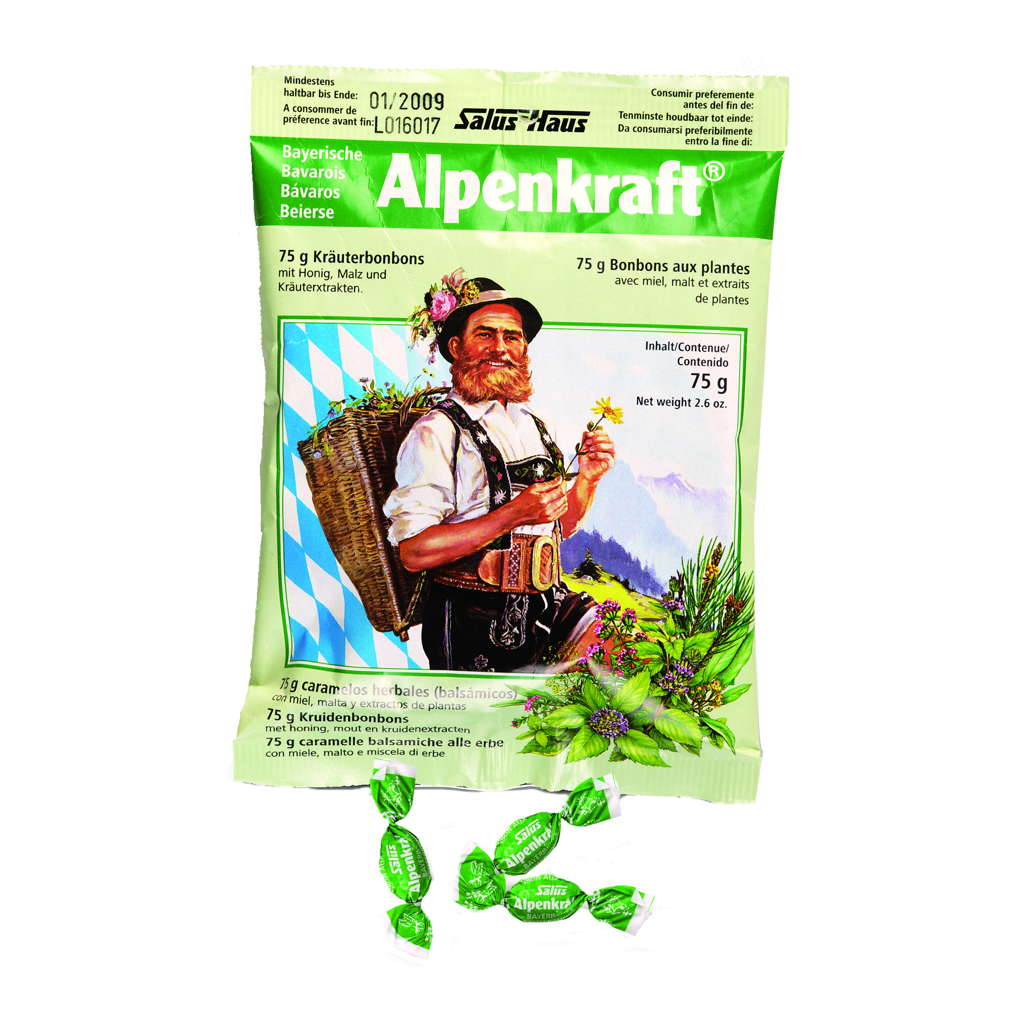 Alpenkraft Caramelle 75g