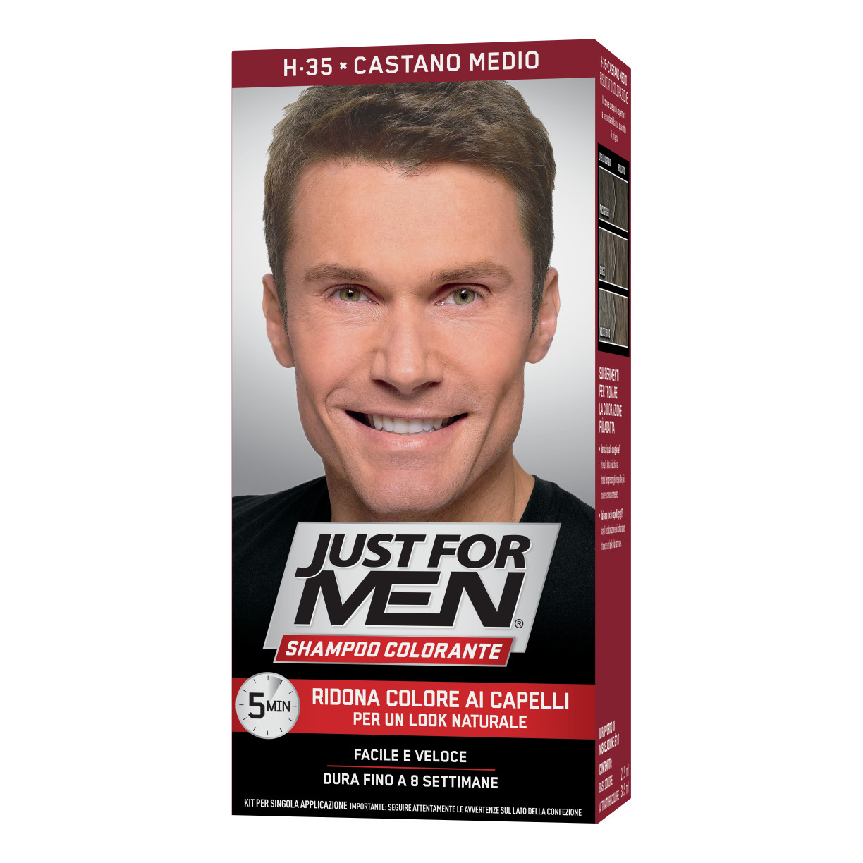 JUST For Men Tinta Castano Medio