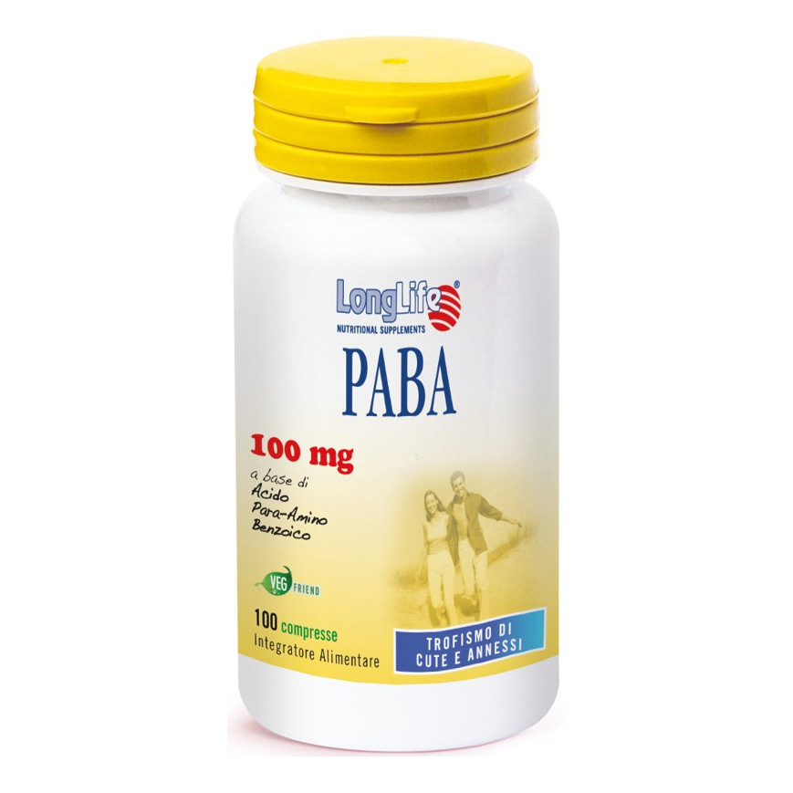 Longlife Paba 100mg 100 Compresse