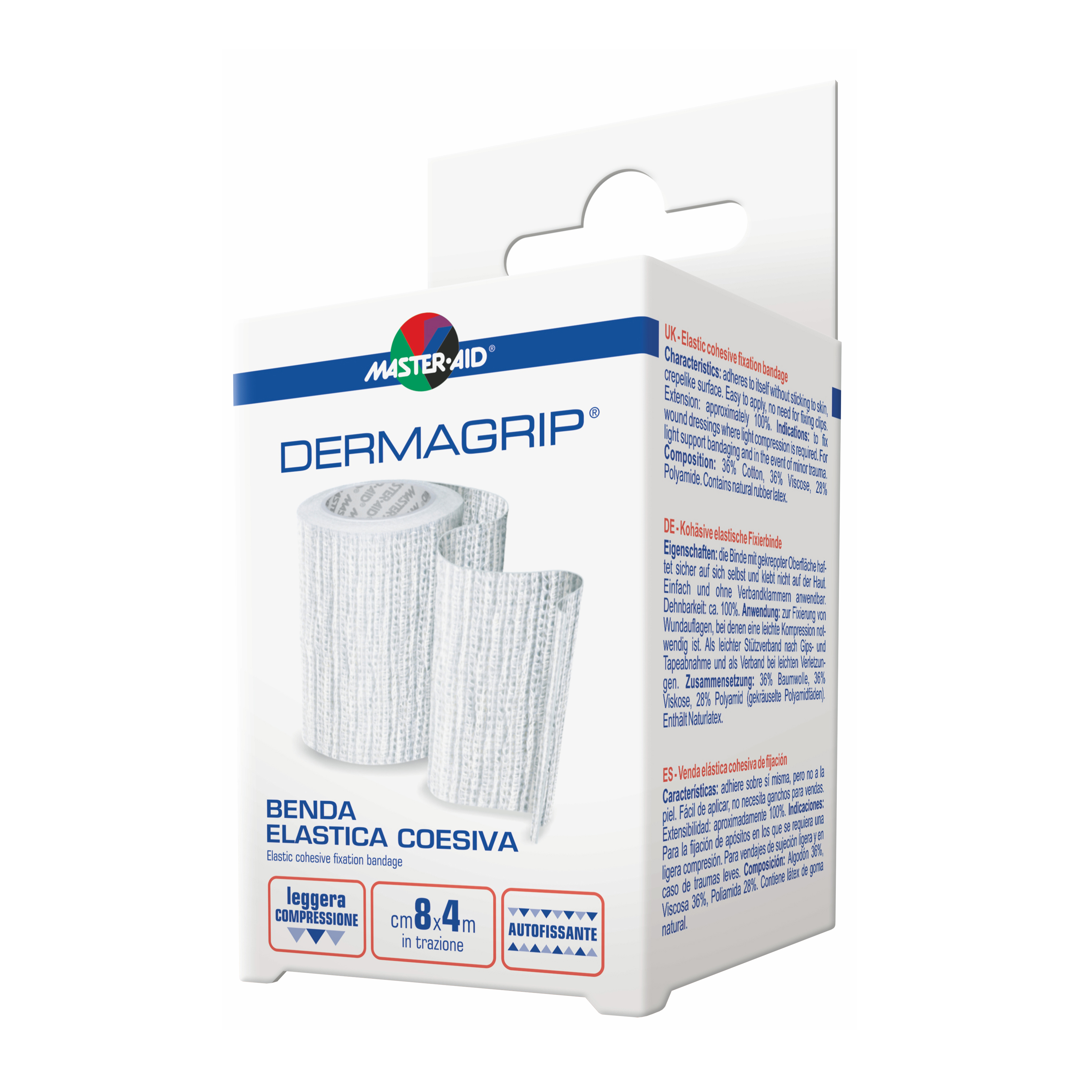DERMAGRIP Benda Cm 8x 4m