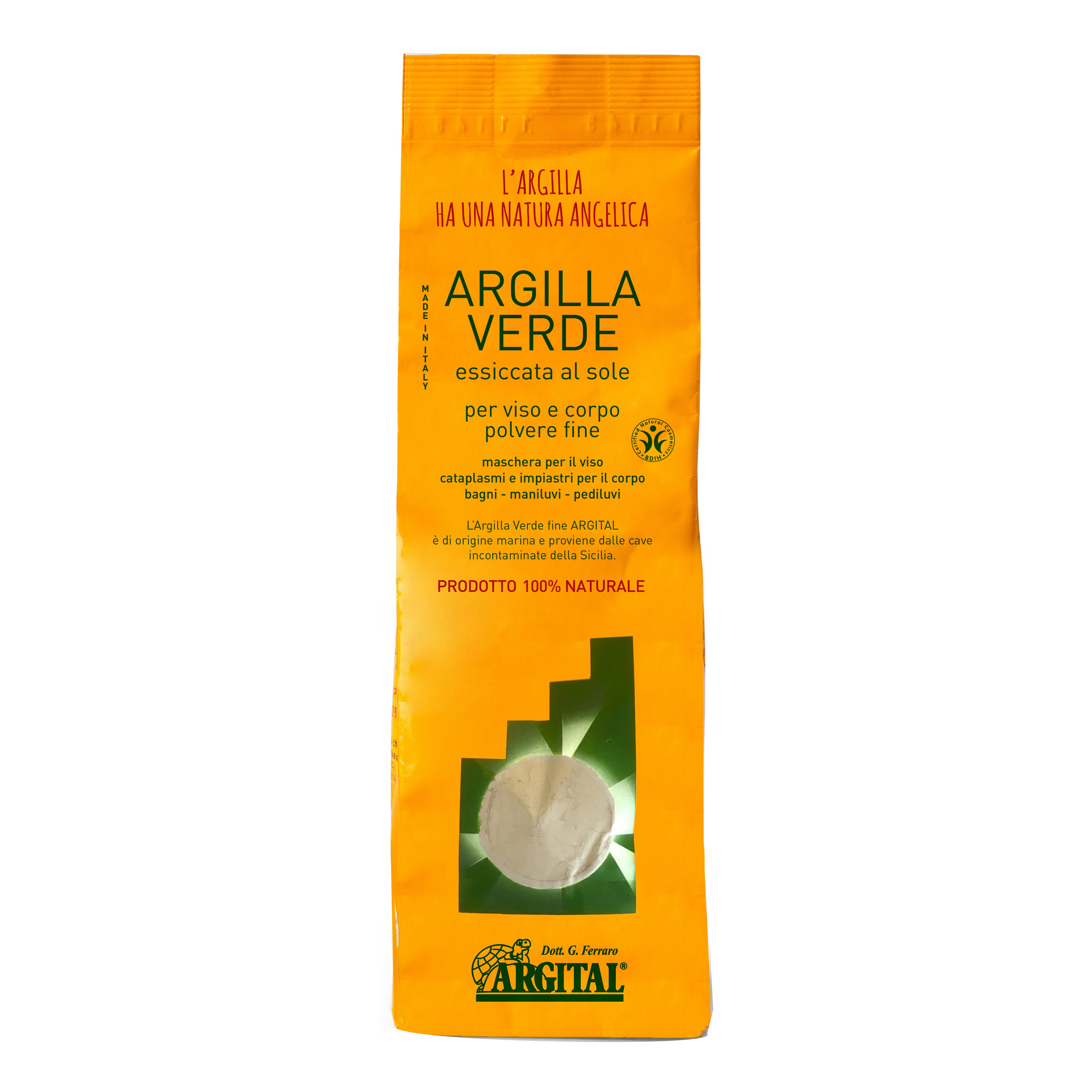 ARGILLA VERDE MACINATA FINE