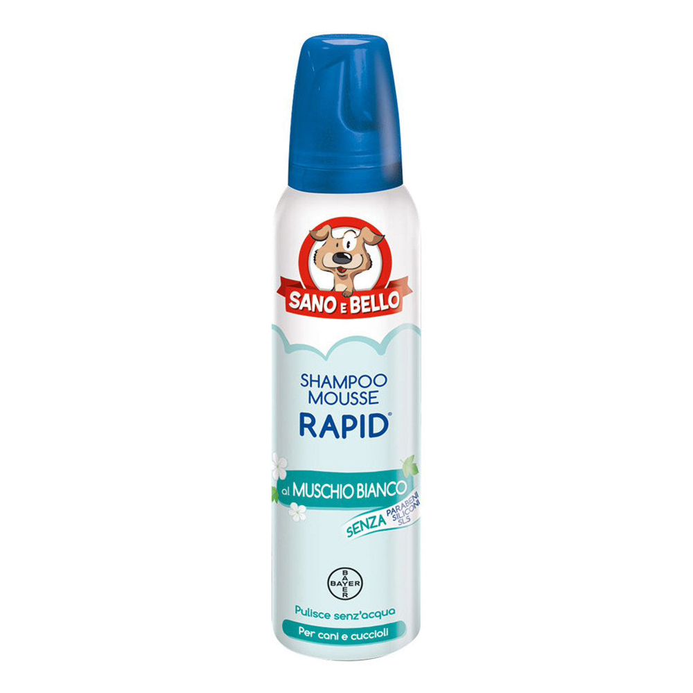 Sano E Bello Shampoo Mousse Rapid Al Muschio 300ml