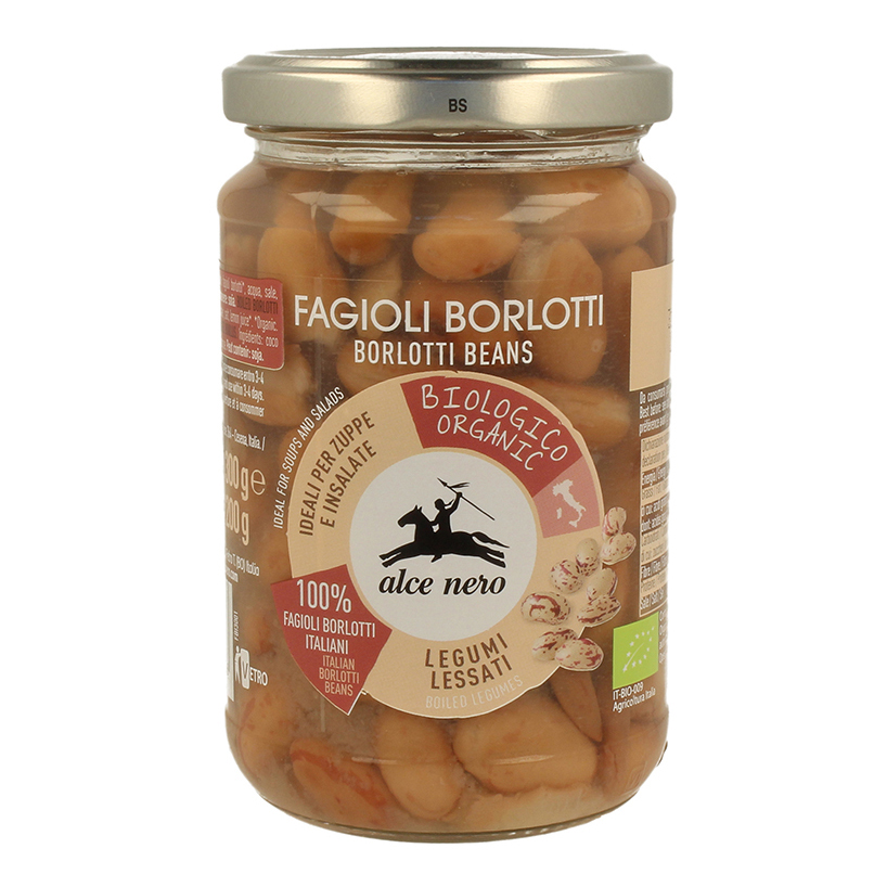 ALCE Fagioli Borlotti Lessati 300 G