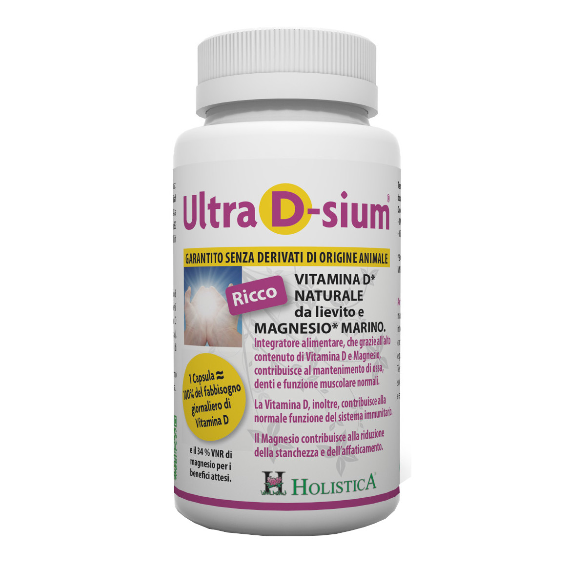 ULTRA D-SIUM VITAMINA D NAT 60 CAPSULE