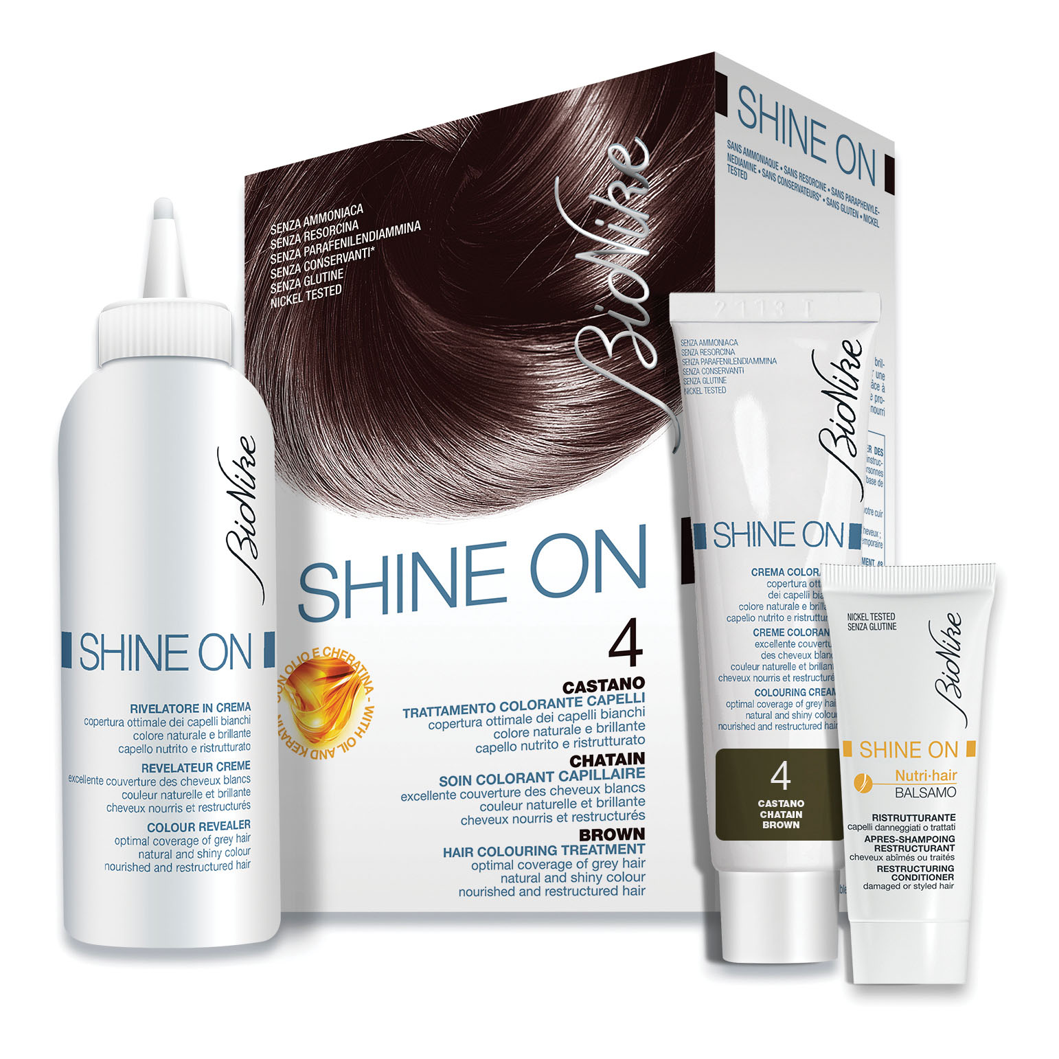 Shine On Tintura Castano 4