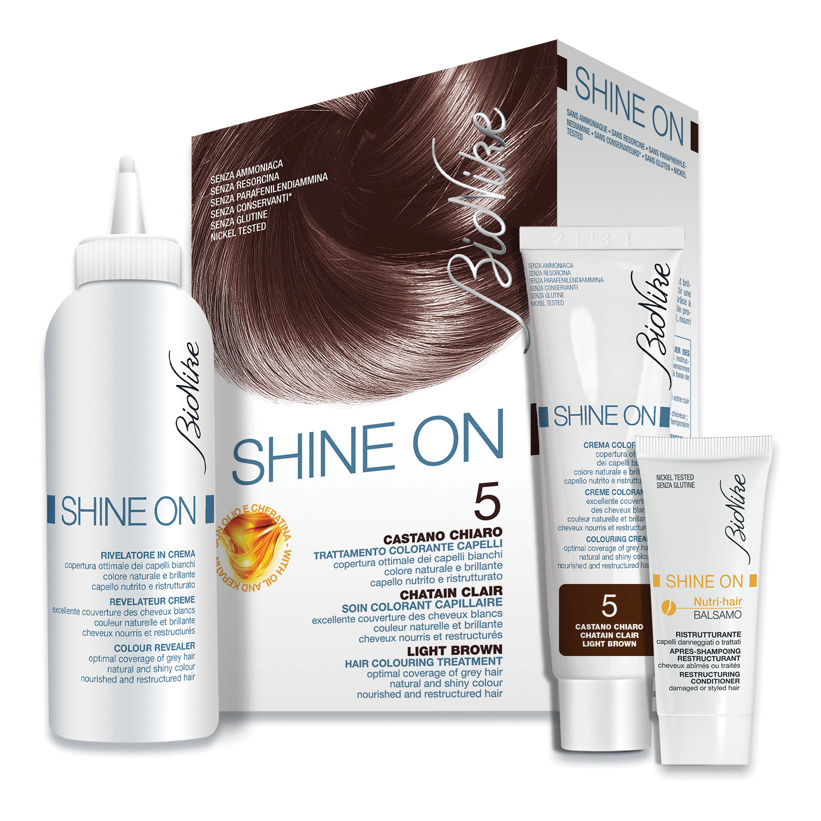 Shine On Tintura Castano Chiaro 5