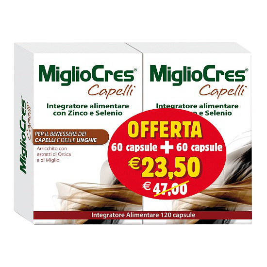 Migliocres Capelli 60 + 60 Capsule Promo