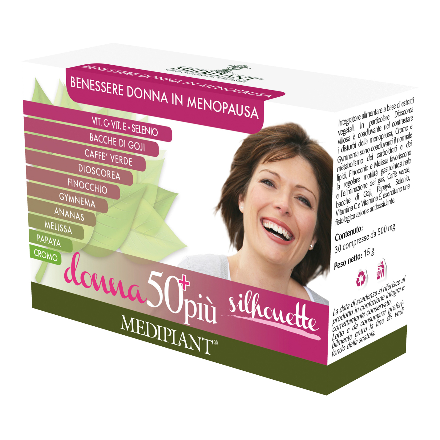 DONNA 50+ Silhouette 30 Cpr