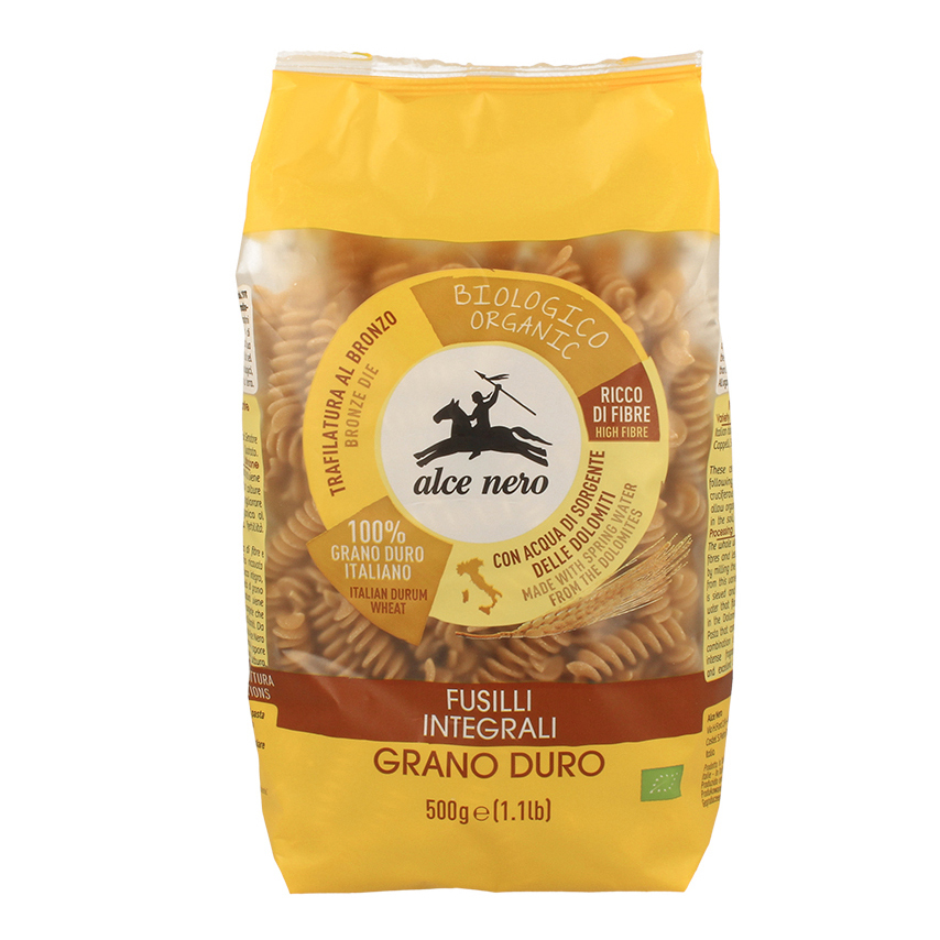 ALCE Fusilli Integrali Bio 500 G