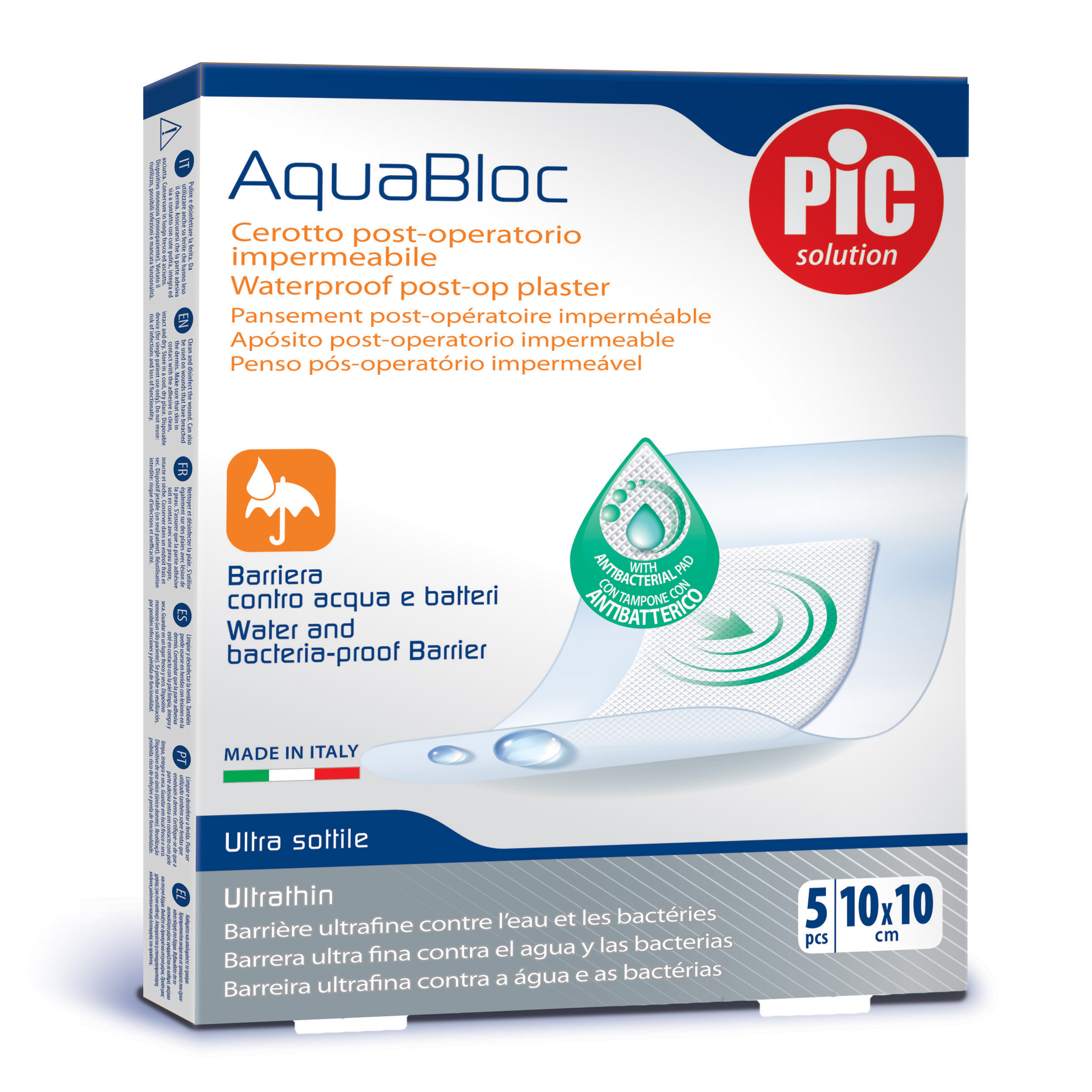 Aquabloc 10x10 A/batt 5pz