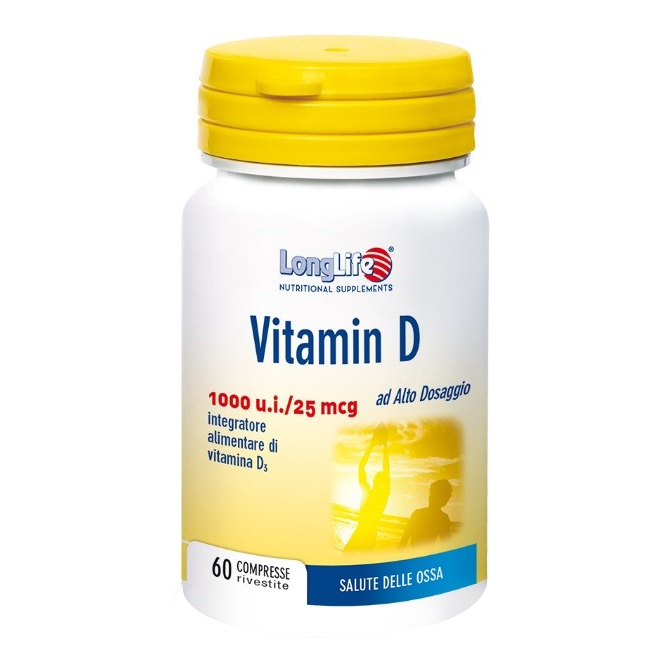 Longlife Vitamin D3 1000UI 60 Compresse